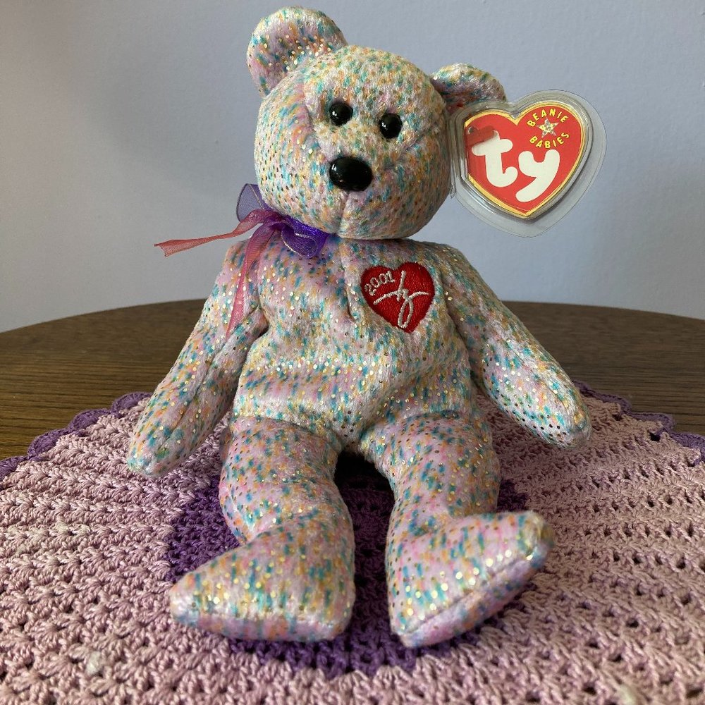 2001 Signature Bear Ty Beanie Babies